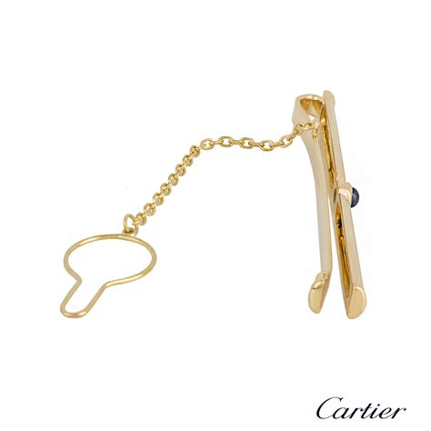 cartier tie clip